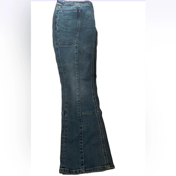 Pilcro by Anthropologie Utility high-rise cropped boot cut jeans, size 26 - Picture 1 of 9